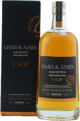 Bouteille de spiritueux : VSOP de la marque Oaks & Âmes