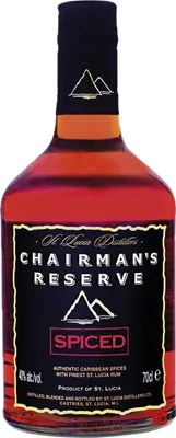 Bouteille de spiritueux : Spiced de la marque Chairman's Reserve