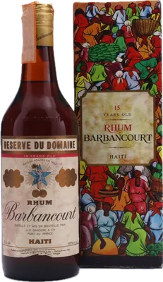 Bouteille de spiritueux : Réserve du Domaine de la marque Barbancourt