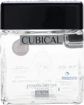 Bouteille de spiritueux : Cubical London Dry Gin de la marque Botanic