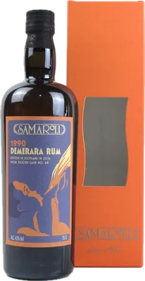 Bouteille de spiritueux : Demerara Rum de la marque Samaroli