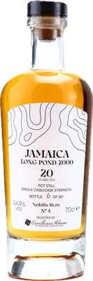Bouteille de spiritueux : No. 4 de la marque Long Pond