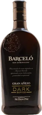 Bouteille de spiritueux : Gran Añejo Dark Series de la marque Alcoholes Finos Dominicanos