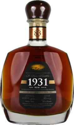 Bouteille de spiritueux : 1931 - 4eme édition de la marque Saint Lucia Distillers