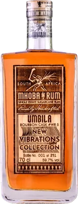 Bouteille de spiritueux : Umbila New Vibrations Collection de la marque Mhoba