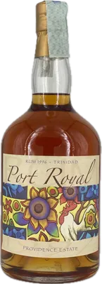 Bouteille de spiritueux : Port Royal Trinidad Providence Estate de la marque Caroni