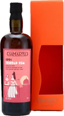 Bouteille de spiritueux : Trinidad Rum de la marque Samaroli