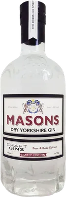 Bouteille de spiritueux : Pear & Rose Limited Edition de la marque Masons Of Yorkshire