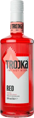 Bouteille de spiritueux : Red de la marque Trojka