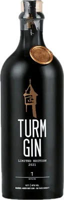 Bouteille de spiritueux : Limited Edition 2021 de la marque Turm Gin