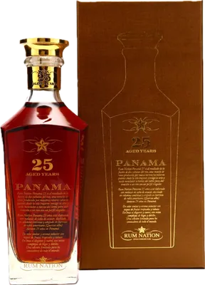 Bouteille de spiritueux : Panama Decanter 25 Years de la marque Rum Nation