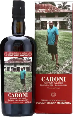 Bouteille de spiritueux : 5th Employees Deodat „Breeze“ Manmohan de la marque Caroni