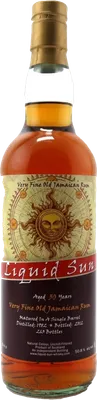 Bouteille de spiritueux : Very Fine Old Jamaica Rum de la marque Liquid Sun
