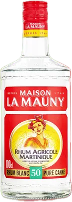 Bouteille de spiritueux : Blanc Agricole 50° de la marque Maison La Mauny