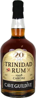 Bouteille de spiritueux : Trinidad Rum de la marque Caroni