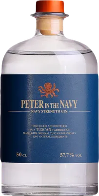 Bouteille de spiritueux : Peter in the Navy de la marque Peter in Florence 