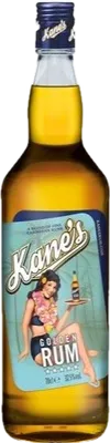 Bouteille de spiritueux : Golden Rum de la marque Kane's