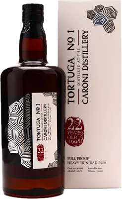 Bouteille de spiritueux : No. 1 de la marque Caroni