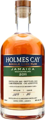 Bouteille de spiritueux : Jamaica Wedderburn de la marque Monymusk