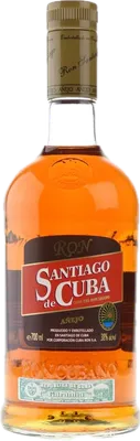 Bouteille de spiritueux : Añejo de la marque Santiago de Cuba