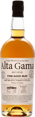 Bouteille de spiritueux : Brut Nature Series No. 1 de la marque Alta Gama