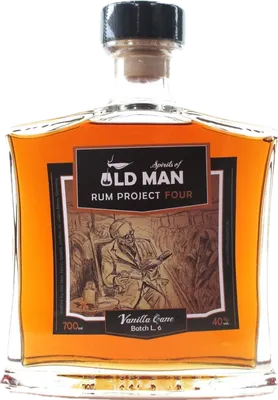 Bouteille de spiritueux : Rum Project Four Vanilla Cane de la marque Oldman Spirits GmbH