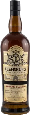 Bouteille de spiritueux : Barbados & Jamaica de la marque Flensburg Rum Company