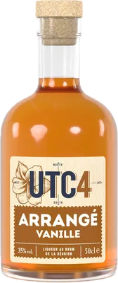 Bouteille de spiritueux : Arrangé Vanille 35° de la marque UTC4