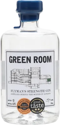 Bouteille de spiritueux : Flyman's Strength Gin de la marque Green Room