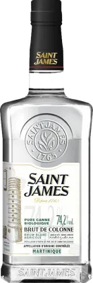 Bouteille de spiritueux : Brut de Colonne Bio de la marque Saint James