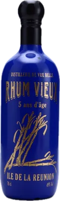 Bouteille de spiritueux : Rhum Vieux 5 ans d'âge de la marque Vue Belle