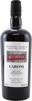 Bouteille de spiritueux : 33th Release High Proof Heavy Trinidad Rum de la marque Caroni