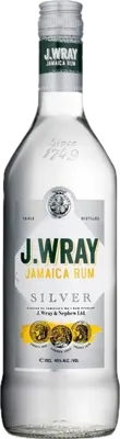 Bouteille de spiritueux : Silver de la marque J. Wray & Nephew LTD.