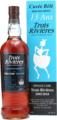 Bouteille de spiritueux : Cuvée Bèlè de la marque Corman Collins
