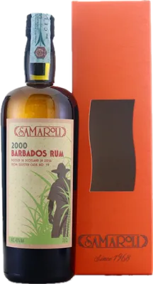 Bouteille de spiritueux : Barbados Rum de la marque Samaroli