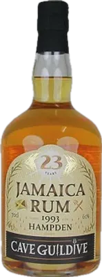 Bouteille de spiritueux : Jamaica Rum de la marque Hampden