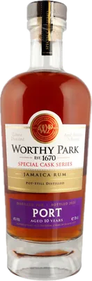 Bouteille de spiritueux : Special Cask Series Port de la marque Worthy Park