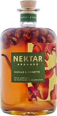 Bouteille de spiritueux : Vanille & Noisette de la marque Nektar Arrangé