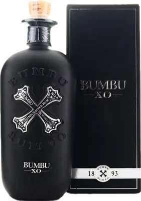 Bouteille de spiritueux : XO de la marque Bumbu