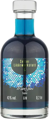 Bouteille de spiritueux : Saphir de la marque MarGin