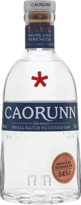 Bouteille de spiritueux : Highland Strength Gin de la marque Caorunn