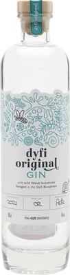 Bouteille de spiritueux : Original Gin de la marque Dyfi
