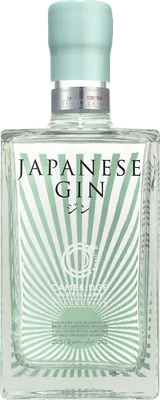 Bouteille de spiritueux : Japanese Gin de la marque Cambridge