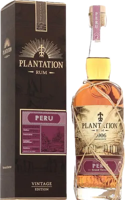 Bouteille de spiritueux : Peru 2006 Grand Terroir Vintage Edition de la marque Plantation