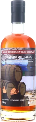 Bouteille de spiritueux : Bottled for Kirsch Whisky de la marque Caroni