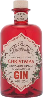 Bouteille de spiritueux : Seasonal Edition Christmas Gin de la marque Secret Garden
