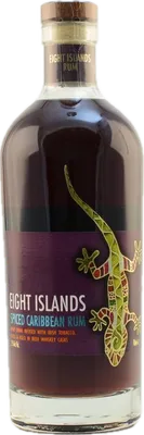 Bouteille de spiritueux : Eight Islands Spiced Caribbean Rum de la marque West Cork