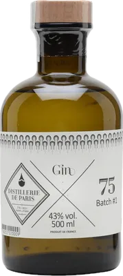 Bouteille de spiritueux : Batch #1 Gin de la marque Distillerie de Paris 