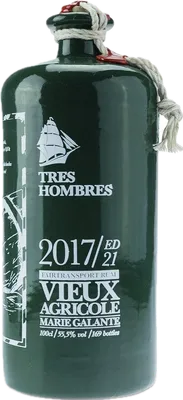 Bouteille de spiritueux : Captain’s Choice Ed. 21 de la marque Tres Hombres