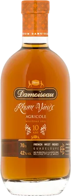 Bouteille de spiritueux : Rhum Vieux Millésime 2001 10 ans de la marque Damoiseau